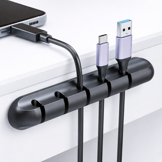 No More Falling Cables – Magnetic Cable Organizer