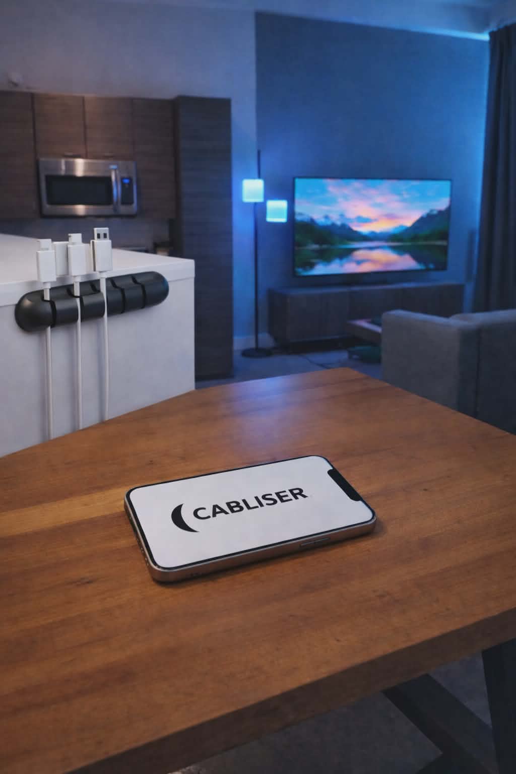 Magnetic Cable Organizer – Clean Desk in Seconds